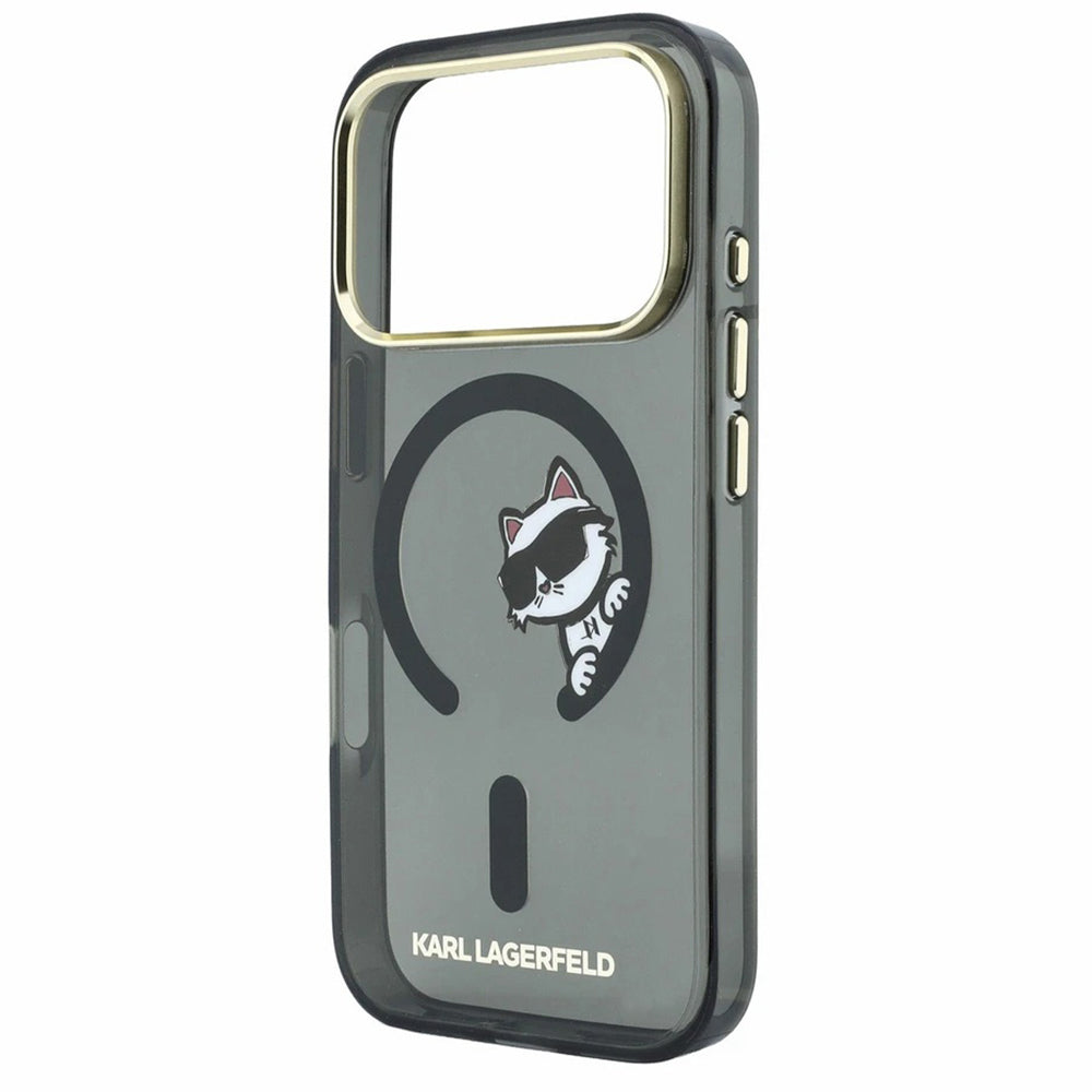 Husa de protectie Karl Lagerfeld IML compatibil cu iPhone 17 Pro Max / iPhone 18 Pro Max, Negru