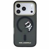 Husa de protectie Karl Lagerfeld IML compatibil cu iPhone 17 Pro Max / iPhone 18 Pro Max, Negru