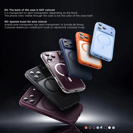 Husa de protectie ESR Classic Hybrid compatibil cu iPhone 17 Pro Max / iPhone 18 Pro Max, Negru