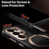 Husa de protectie Torras QPRO Leather compatibil cu Samsung Galaxy S26 Ultra, Negru