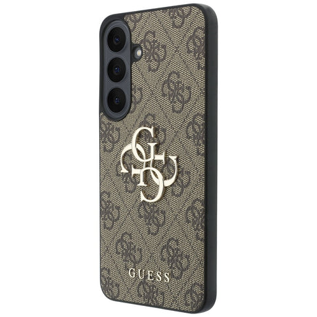 Husa de protectie Guess Leather 4G compatibil cu Samsung Galaxy S26 FE, Maro