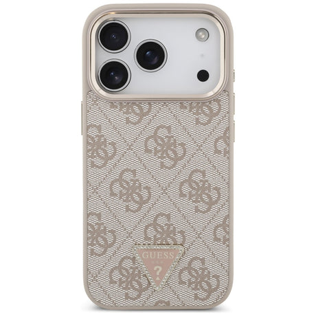 Husa de protectie Guess Hardcase 4G compatibil cu iPhone 18 Pro / iPhone 17 Pro, Roz
