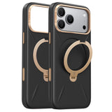 Husa de protectie Torras QPRO Leather Series compatibil cu iPhone 18 Pro Max / iPhone 17 Pro Max, Negru