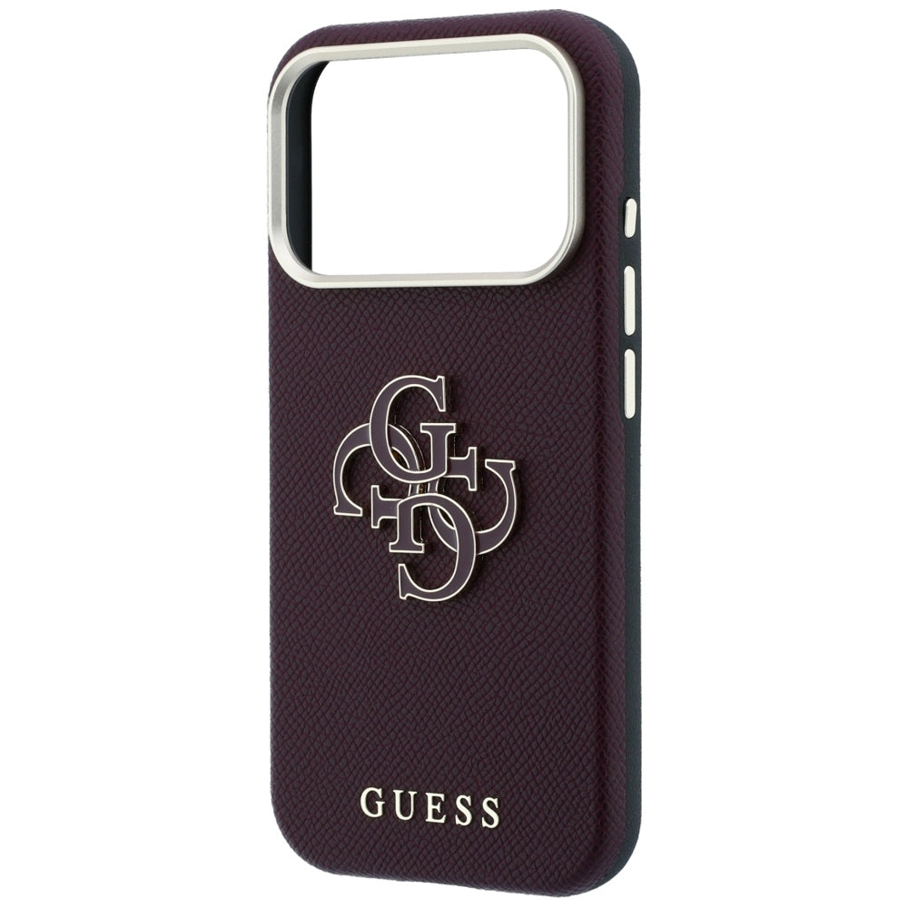 Husa de protectie Guess compatibil cu iPhone 17 Pro Max / iPhone 18 Pro Max, Bordo