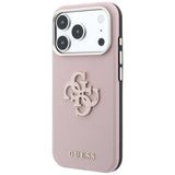 Husa de protectie Guess compatibil cu iPhone 18 Pro / iPhone 17 Pro, Roz
