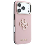 Husa de protectie Guess compatibil cu iPhone 17 Pro Max / iPhone 18 Pro Max, Roz
