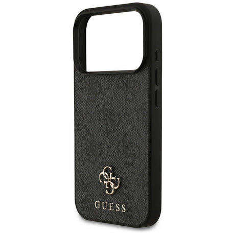 Husa de protectie Guess 4G Small and Classic Logo MagSafe compatibil cu iPhone 18 Pro / iPhone 17 Pro, Negru