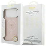 Husa de protectie Guess Saffiano compatibil cu iPhone 18 Pro Max / iPhone 17 Pro Max, Roz