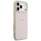 Husa de protectie Guess Saffiano compatibil cu iPhone 18 Pro Max / iPhone 17 Pro Max, Roz