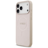 Husa de protectie Guess Saffiano compatibil cu iPhone 18 Pro Max / iPhone 17 Pro Max, Roz