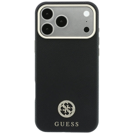 Husa de protectie Guess compatibil cu iPhone 17 Pro Max / iPhone 18 Pro Max, Negru