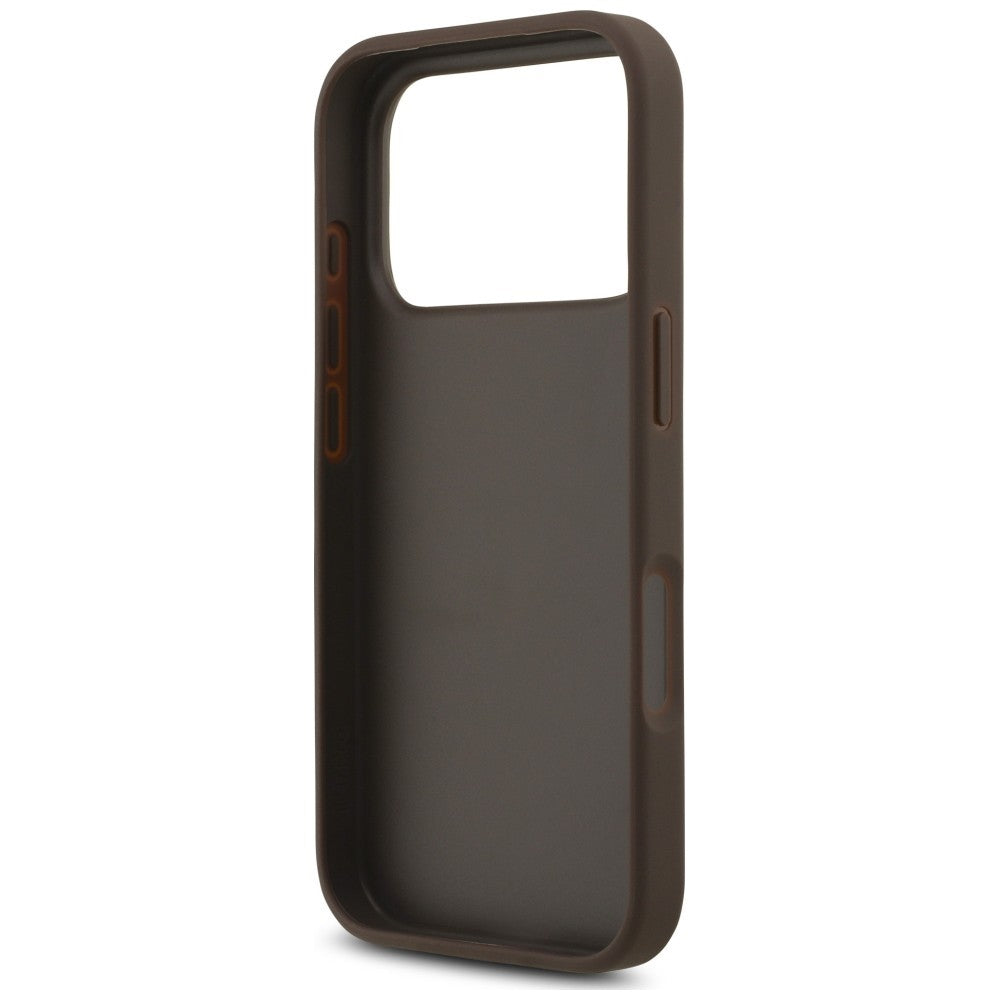 Husa de protectie Guess compatibil cu iPhone 18 Pro Max / iPhone 17 Pro Max, Maro