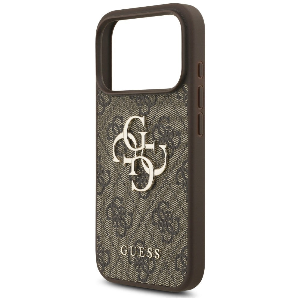 Husa de protectie Guess compatibil cu iPhone 18 Pro Max / iPhone 17 Pro Max, Maro