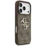 Husa de protectie Guess compatibil cu iPhone 18 Pro Max / iPhone 17 Pro Max, Maro