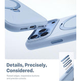 Husa de protectie Torras QPRO Silicone Series compatibil cu iPhone 18 Pro / iPhone 17 Pro, Albastru