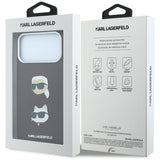 Husa de protectie Karl Lagerfeld Saffiano compatibil cu iPhone 18 Pro / iPhone 17 Pro, Bordo