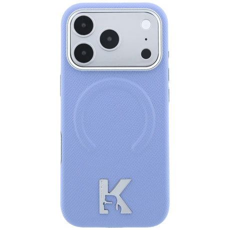 Husa de protectie Karl Lagerfeld compatibil cu iPhone 18 Pro / iPhone 17 Pro, Albastru