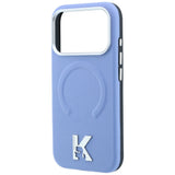 Husa de protectie Karl Lagerfeld compatibil cu iPhone 18 Pro / iPhone 17 Pro, Albastru