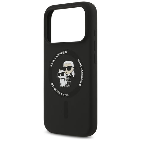 Husa de protectie Karl Lagerfeld compatibil cu iPhone 17 Pro / iPhone 18 Pro, Negru