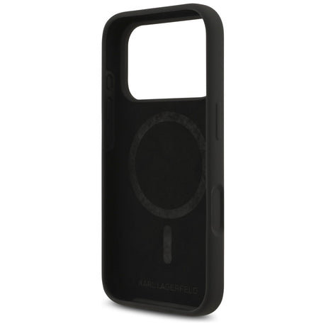 Husa de protectie Karl Lagerfeld compatibil cu iPhone 17 Pro / iPhone 18 Pro, Negru