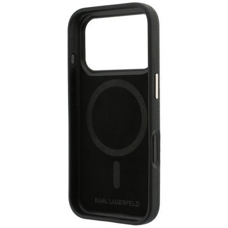 Husa de protectie Karl Lagerfeld compatibil cu iPhone 18 Pro / iPhone 17 Pro, Negru