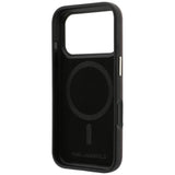 Husa de protectie Karl Lagerfeld compatibil cu iPhone 18 Pro / iPhone 17 Pro, Bordo
