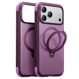 Husa de protectie Torras Ostand Q3 compatibil cu iPhone 18 Pro Max / iPhone 17 Pro Max, Mov