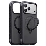 Husa de protectie Torras Ostand Q3 compatibil cu iPhone 18 Pro / iPhone 17 Pro, Negru