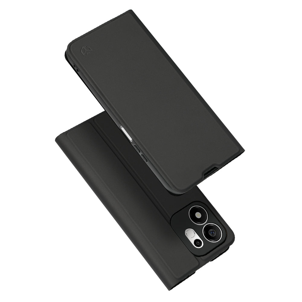 Husa de protectie Techsuit Magskin Book compatibil cu Honor 600 Smart, Negru
