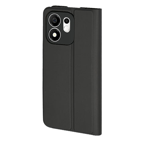 Husă TechSuit Magskin Book neagră pentru Honor 600 Smart