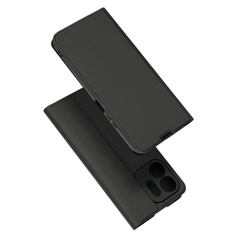 Husa de protectie Techsuit Magskin Book compatibil cu Honor 600 Smart, Negru