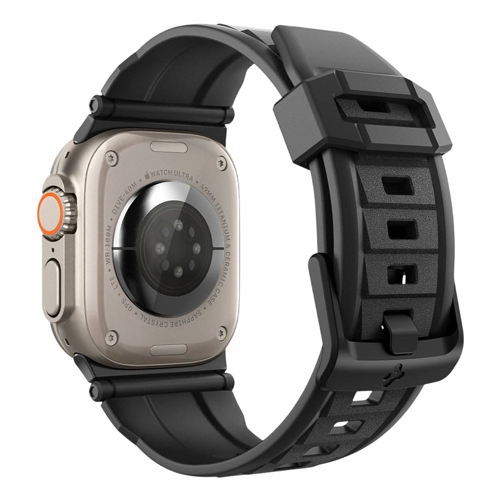 Curea smartwatch Spigen compatibil cu Apple Watch, Negru