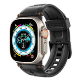 Curea smartwatch Spigen compatibil cu Apple Watch, Negru