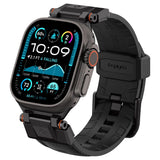 Curea pentru Apple Watch 12/11/10/9/8/7/SE (3/2/1 Gen)/6/5/4/(44mm/45mm)/ Ultra 4/3/2/1 (46mm/49mm) - Spigen DuraPro Armor (AMP06065) - Black