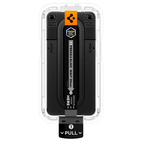 Folie de protectie Spigen Glas.tR EZ-FIT Pro HD compatibil cu Samsung Galaxy S26 FE, Transparent