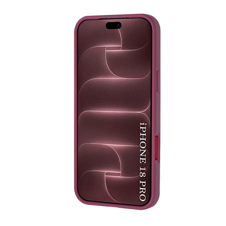 Husa de protectie Techsuit Pro compatibil MagSafe, compatibil cu iPhone 18 Pro / iPhone 17 Pro, Visiniu