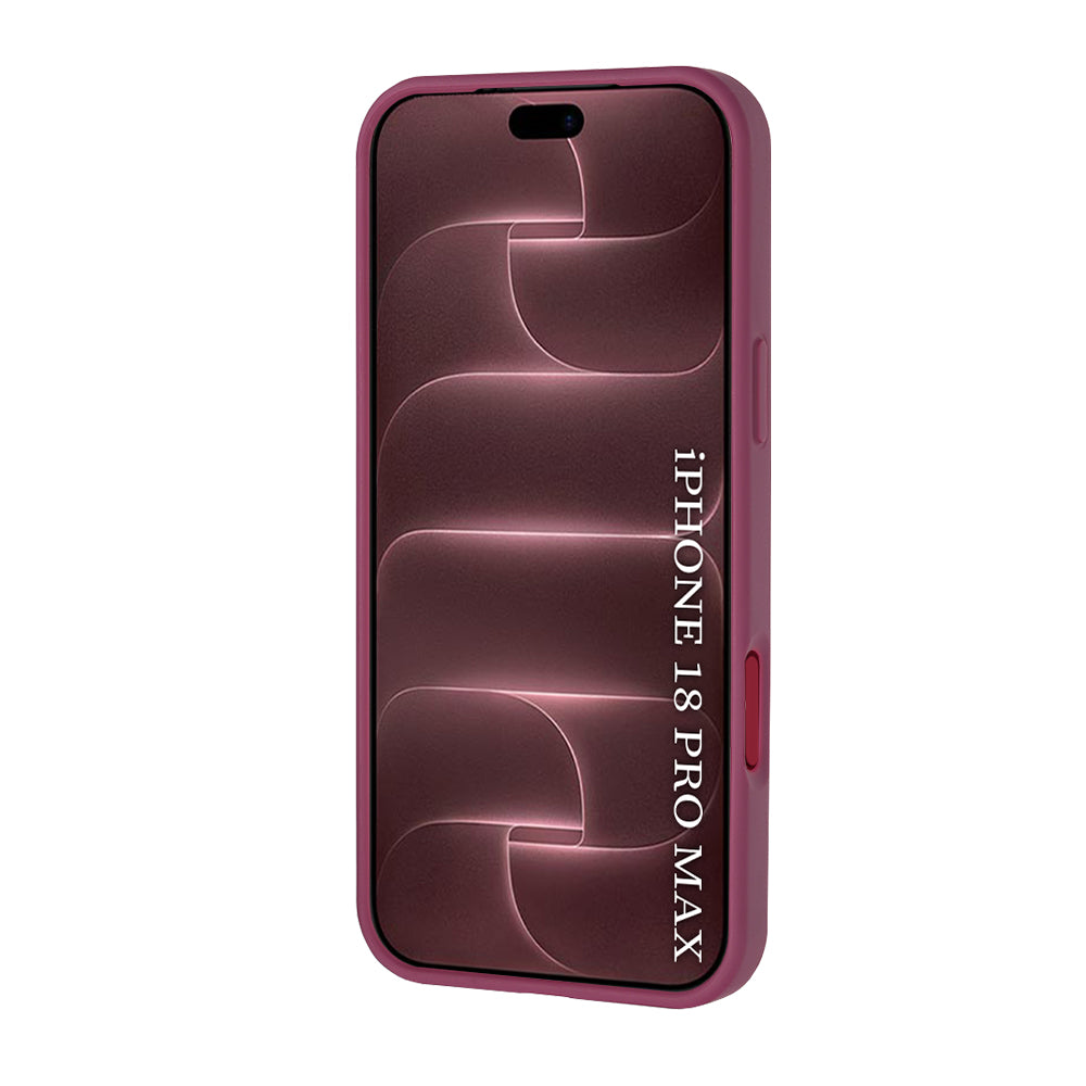 Husa de protectie Techsuit MagSafe Pro compatibil cu iPhone 18 Pro Max / iPhone 17 Pro Max, Visiniu