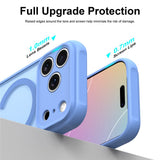 Husa de protectie Techsuit HaloFrost II MagSafe compatibil cu iPhone 18 Pro Max / iPhone 17 Pro Max, Albastru