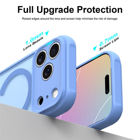 Husa de protectie Techsuit HaloFrost II MagSafe compatibil cu iPhone 18 Pro / iPhone 17 Pro, Albastru