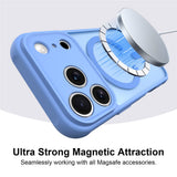 Husa de protectie Techsuit HaloFrost II MagSafe compatibil cu iPhone 18 Pro / iPhone 17 Pro, Albastru