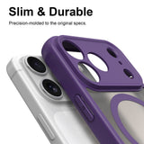 Husa de protectie Techsuit HaloFrost II MagSafe compatibil cu iPhone 18 Pro Max / iPhone 17 Pro Max, Visiniu