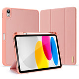 Husa de protectie tableta Dux Ducis Domo Series compatibil cu iPad 10 (2022) 10.9 / iPad 11 (2025), Roz