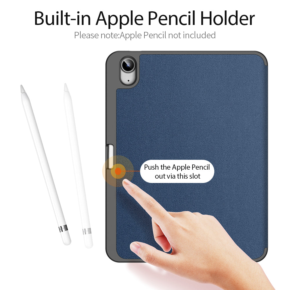 Husa de protectie tableta Dux Ducis Domo Series compatibil cu iPad 10 (2022) 10.9 / iPad 11 (2025), Roz