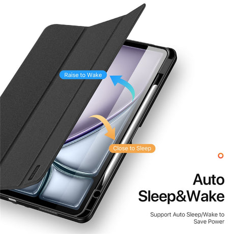 Husă tabletă Dux Ducis pentru iPad Air 13 (2024) / iPad Air 13 (2025) / iPad Air 13 (2026), neagră