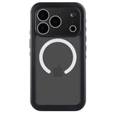 Husa de protectie ShellBox Waterproof IP68 compatibil cu iPhone 18 Pro / iPhone 17 Pro, Negru