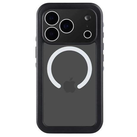 Husa de protectie ShellBox Waterproof IP68 compatibil cu iPhone 18 Pro / iPhone 17 Pro, Negru