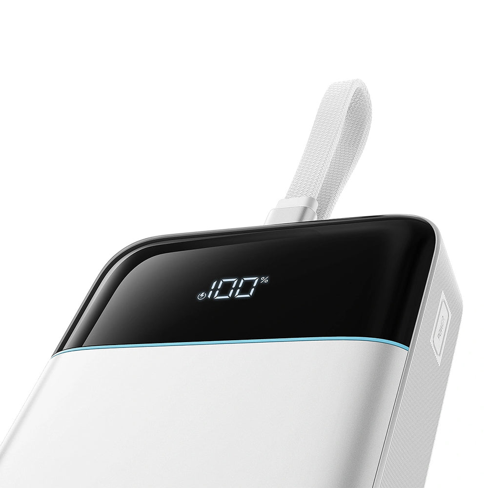 Baterie externa Cuktech (LPB252N), 25000mAh, USB / USB-C, 120W, Alb