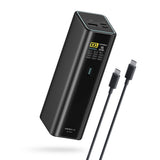 Baterie externa Cuktech PB200U (CKPB200UGLGR), 20000mAh, USB-C / USB, 210W, Negru