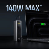 Baterie externa Cuktech PB200U (CKPB200UGLGR), 20000mAh, USB-C / USB, 210W, Gri