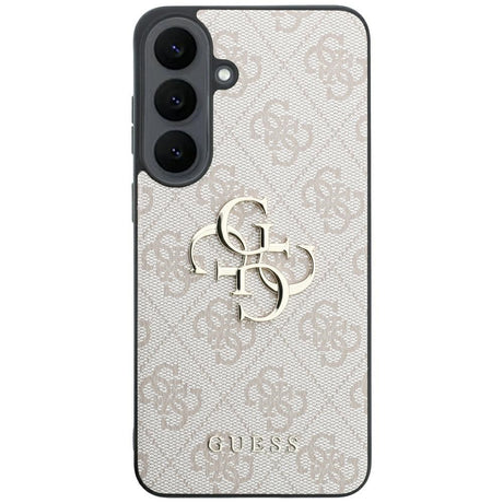 Husa de protectie Guess Leather 4G compatibil cu Samsung Galaxy S26 FE, Roz